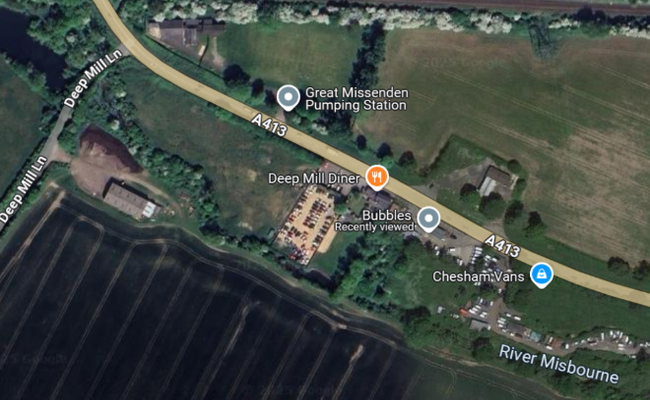A413 Deep Mill Diner - Bubbles Car Wash, Little Kingshill, Great Missenden