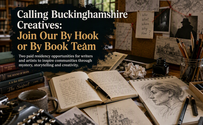 Calling Buckinghamshire Creatives: Join Our By Hook or By Book Team