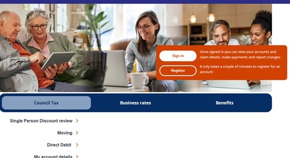 Using our Customer Access portal to register for an account