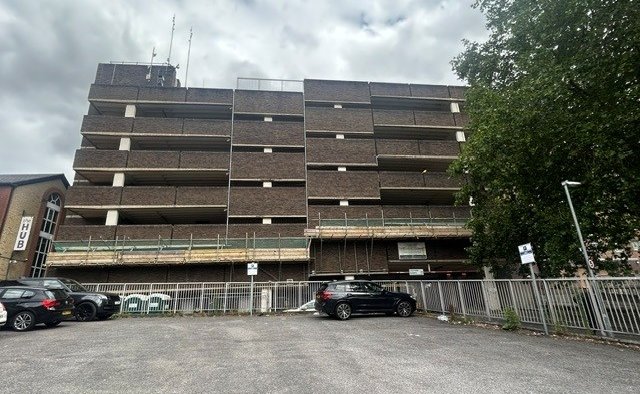 A photo of Easton Street multistorey car park in High Wycombe