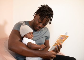 Father and baby
