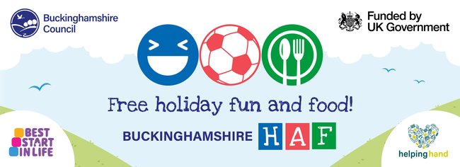Funded holiday fun and food in Buckinghamshire