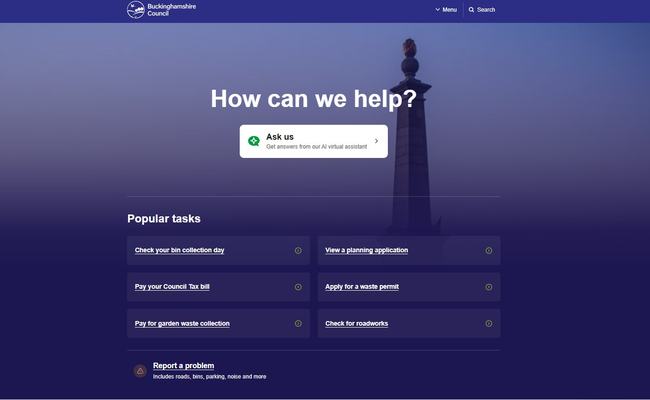 homepage