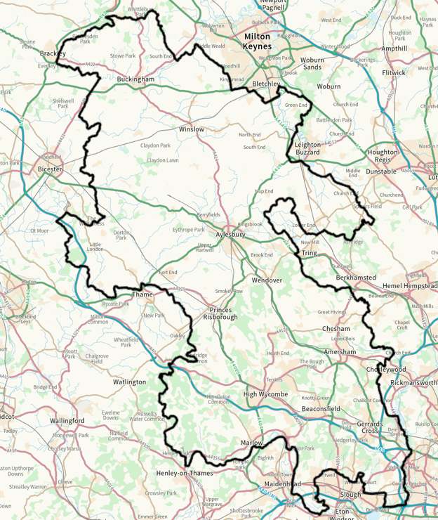 Map of the council area