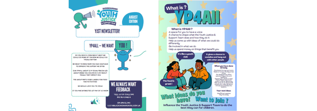 YP4ALL feedback flyer we want you!