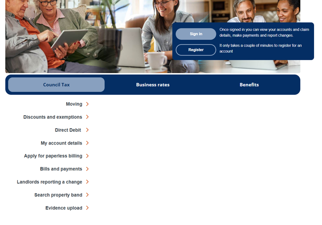 Using our Customer Access portal to register for an account