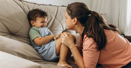 Child with mum